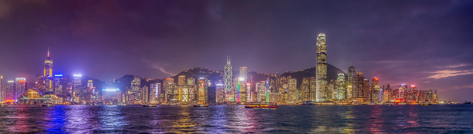 A panorama of the city, a composite of 8 images to get the scale of the place!