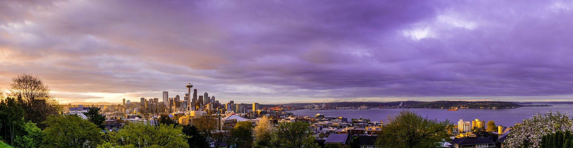 Taken from the Kerry Park viewpoint in Queen Anne.