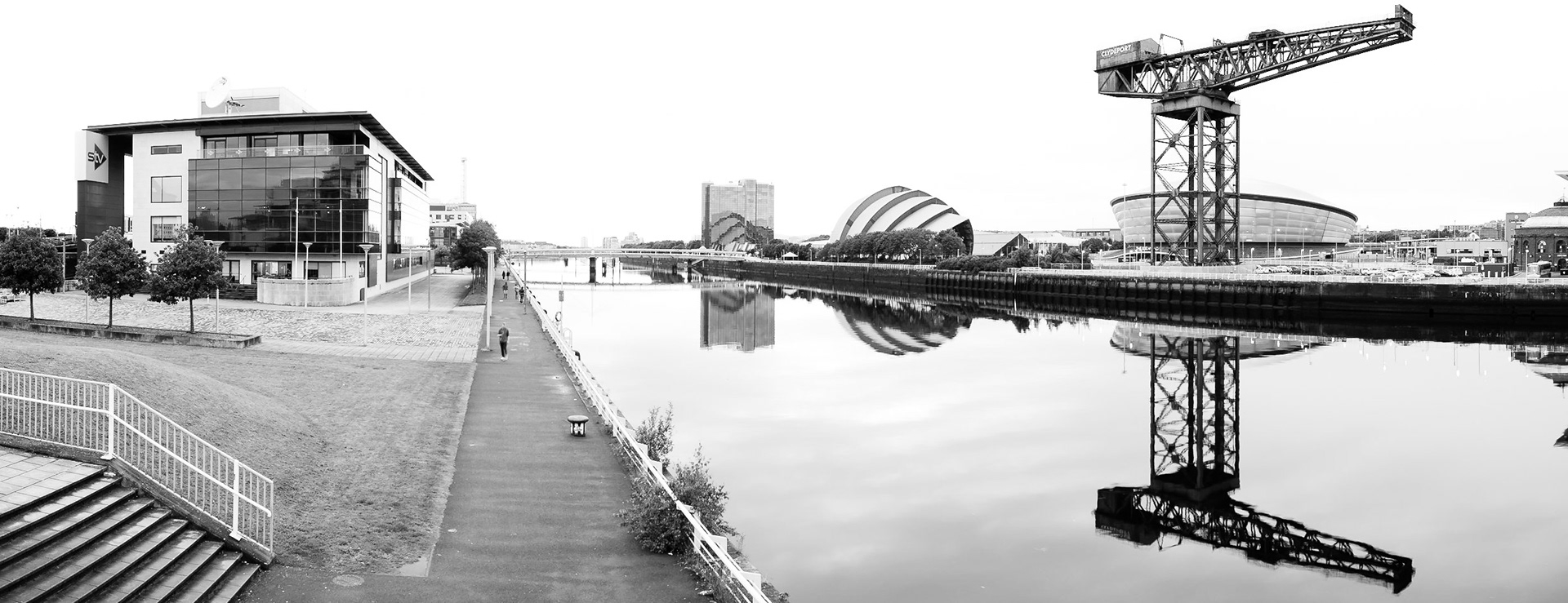 Clyde B&amp;W Panorama
