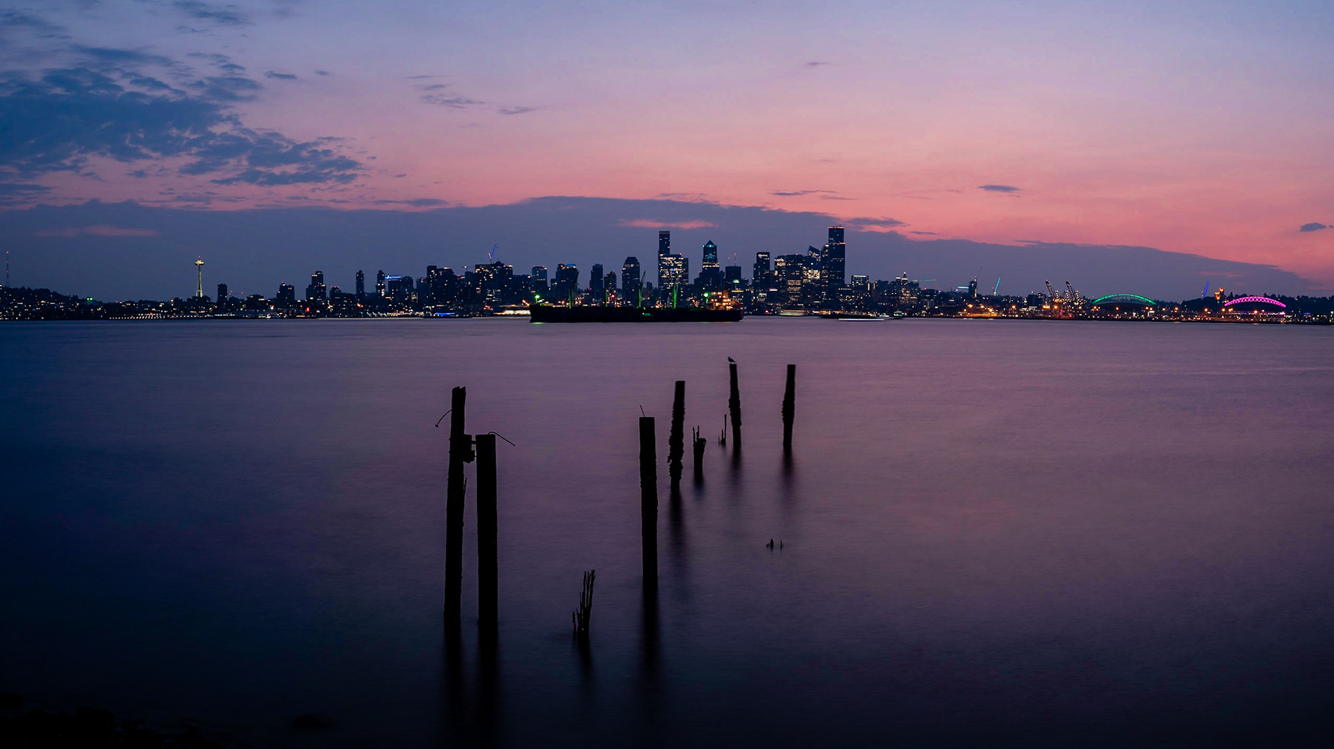 Seattle Sunrise from West Seattle