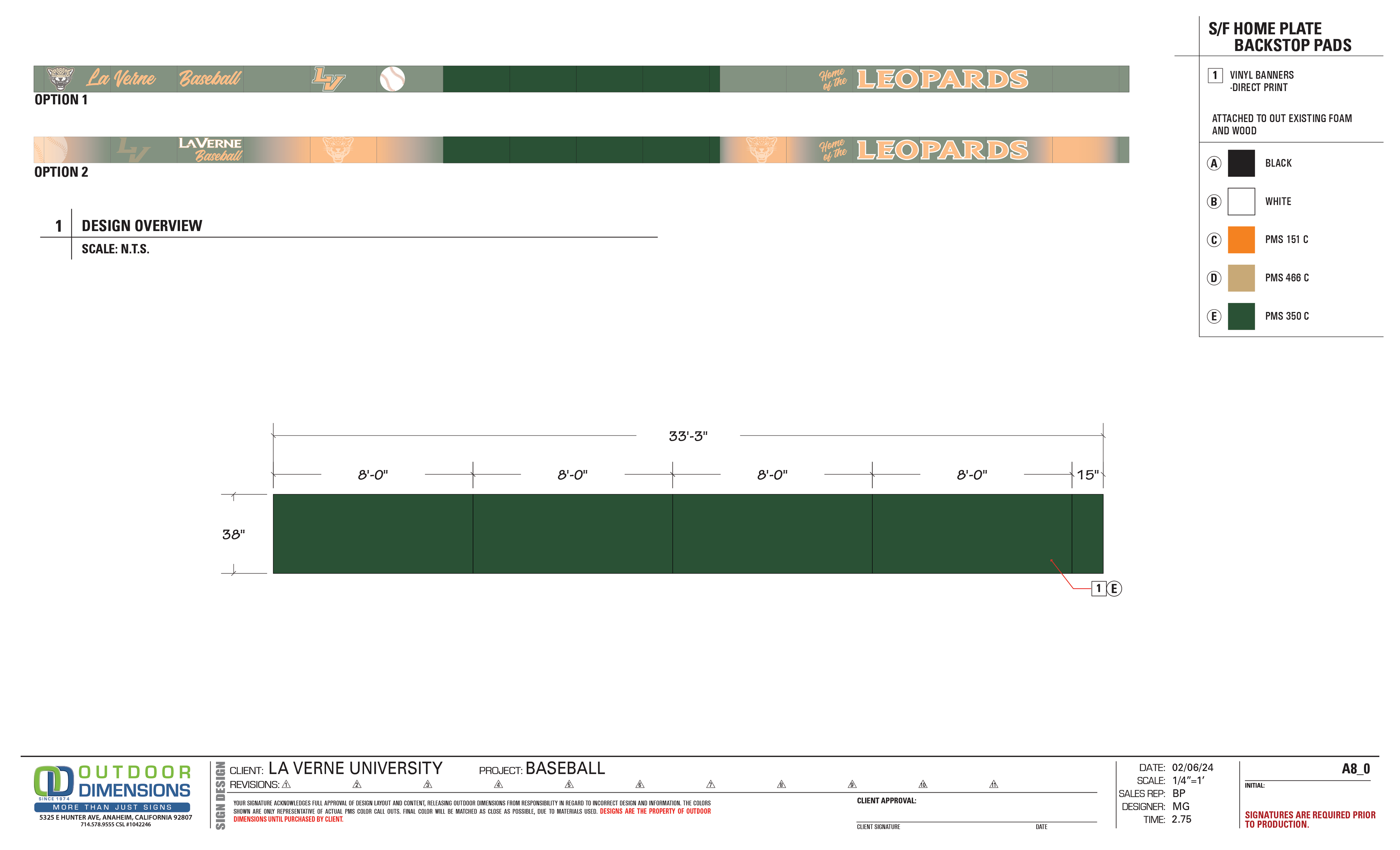 Concept art for University of La Verne