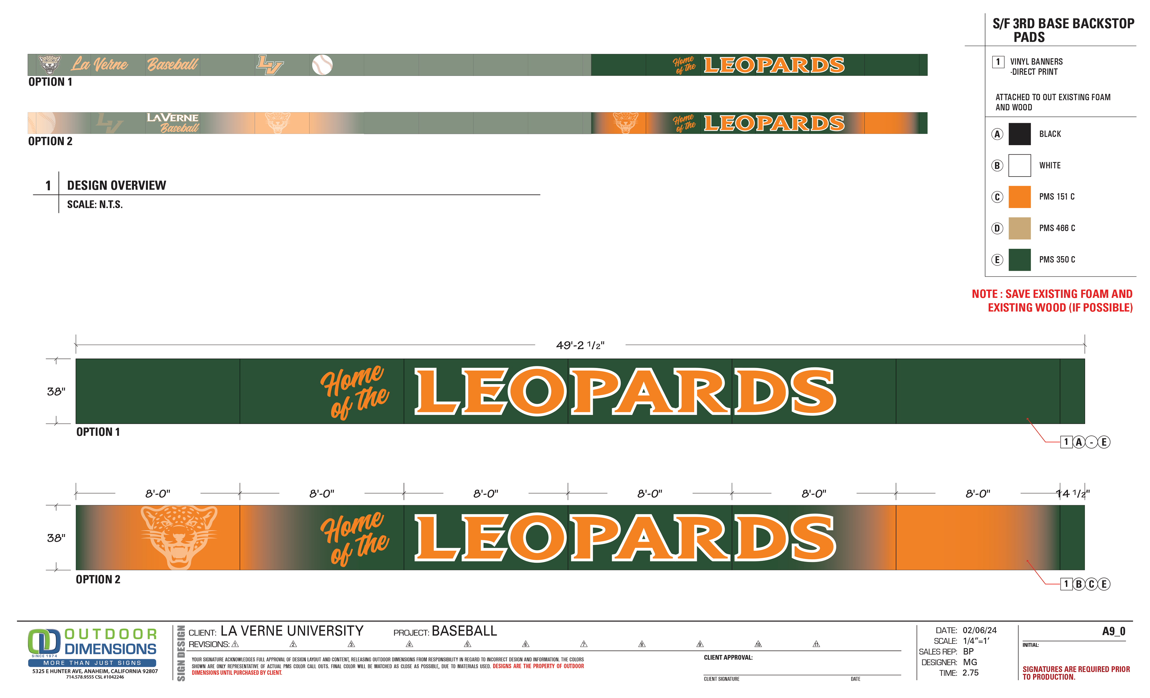 Concept art for University of La Verne