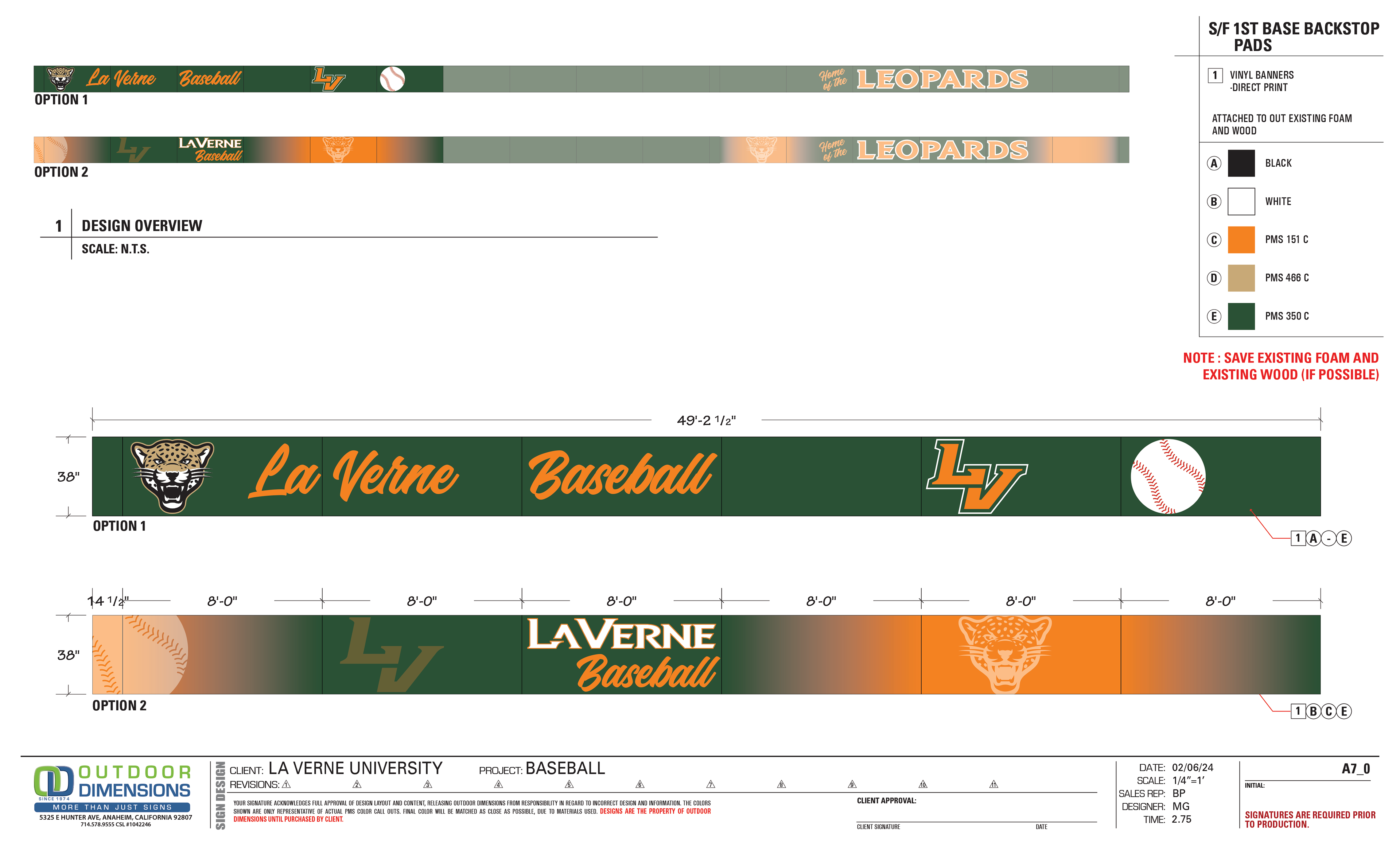 Concept art for University of La Verne