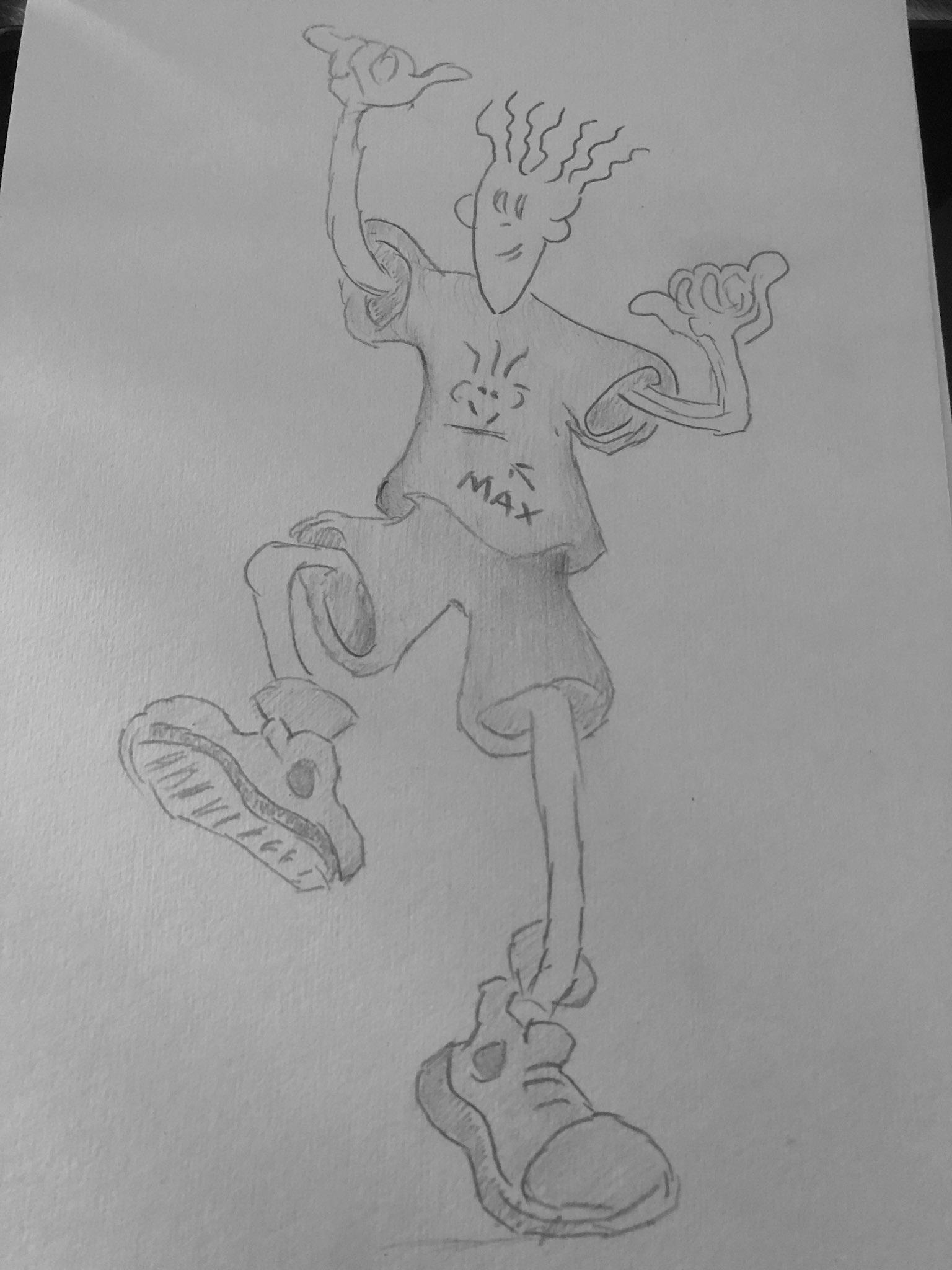 JAE ART - Fido Dido - The 7up Cartoon character