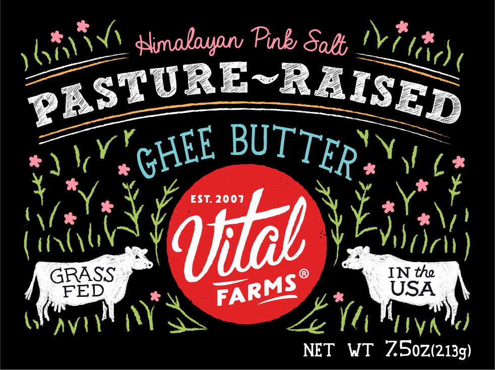 VF Ghee label