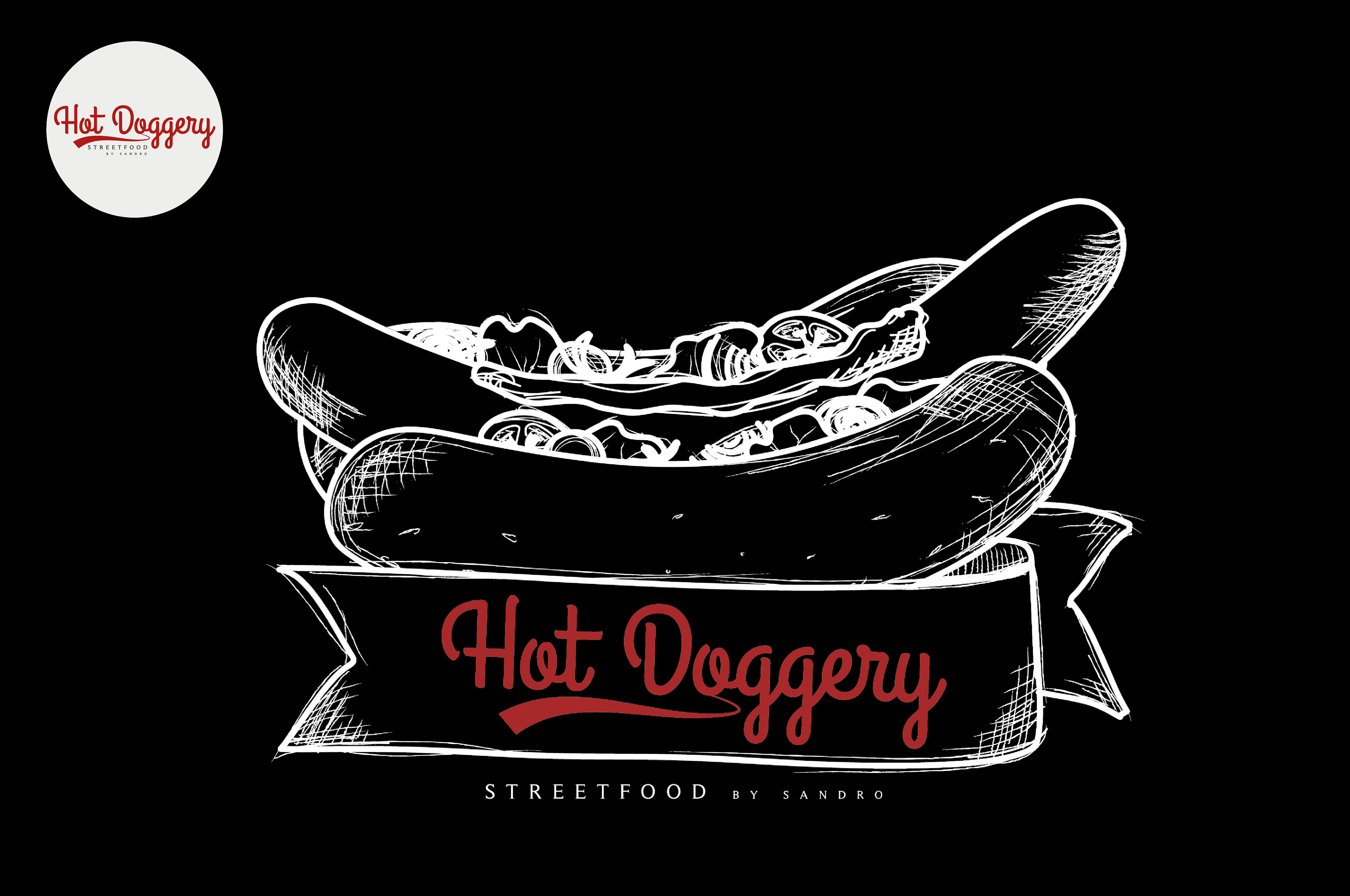Foodillustration // Hot Doggery by Sandro
