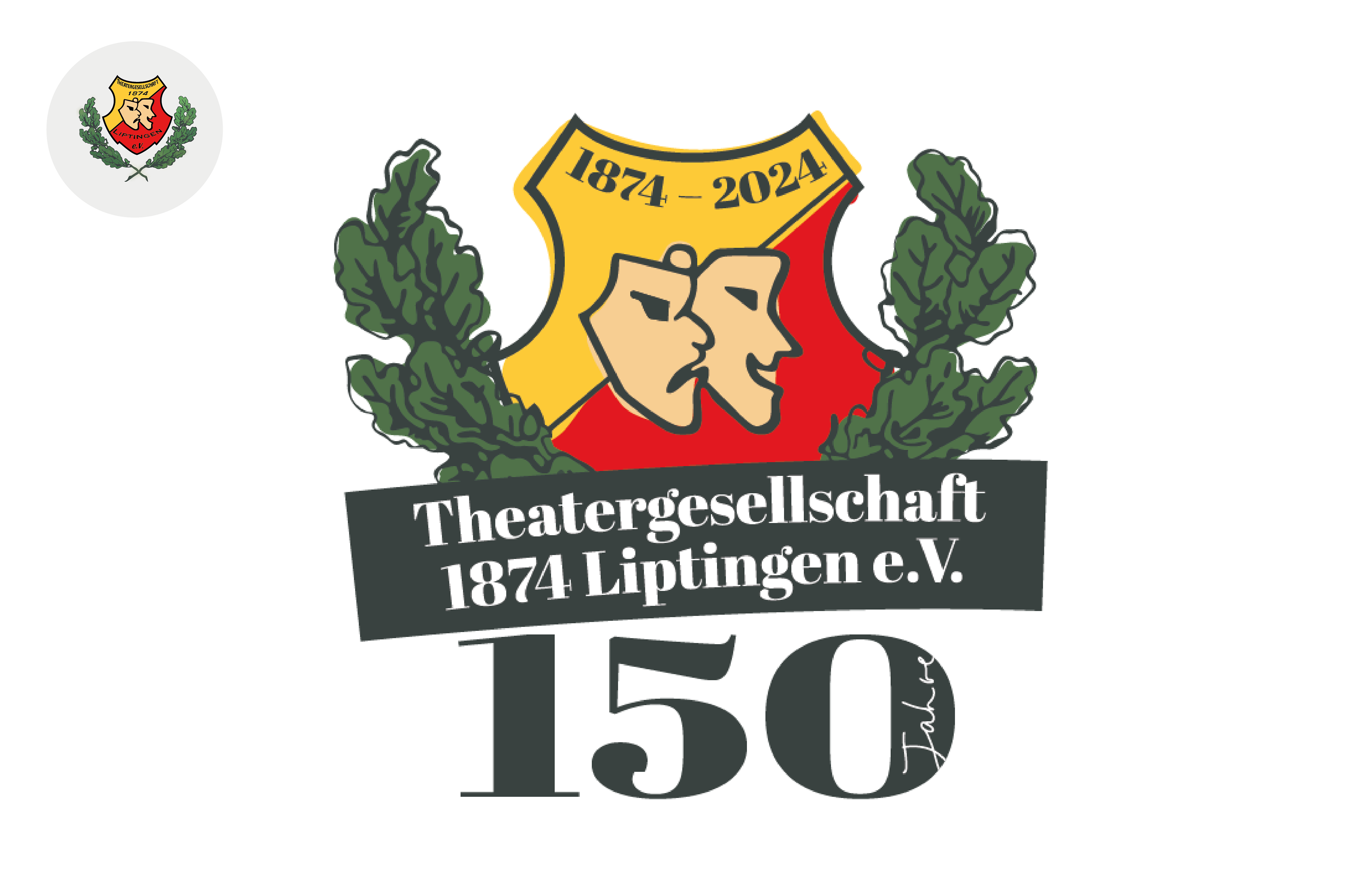 Jubiläumslogo // Theatergesellschaft Liptingen