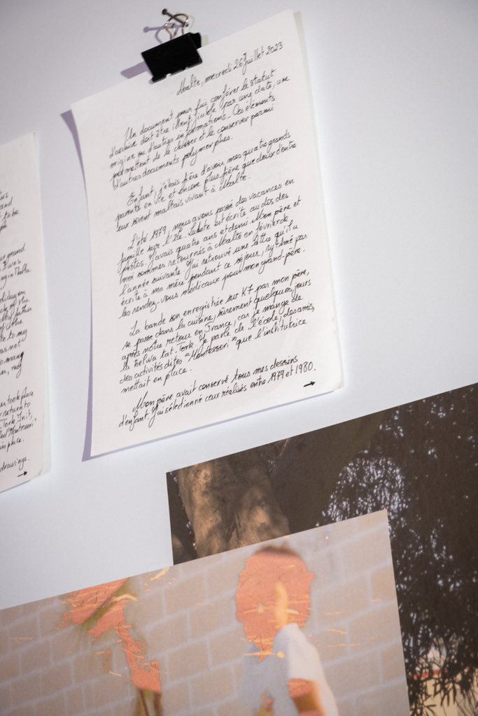 Handwriting letter statement (2023, French, English Maltese, ) as a new archive included among the others documents