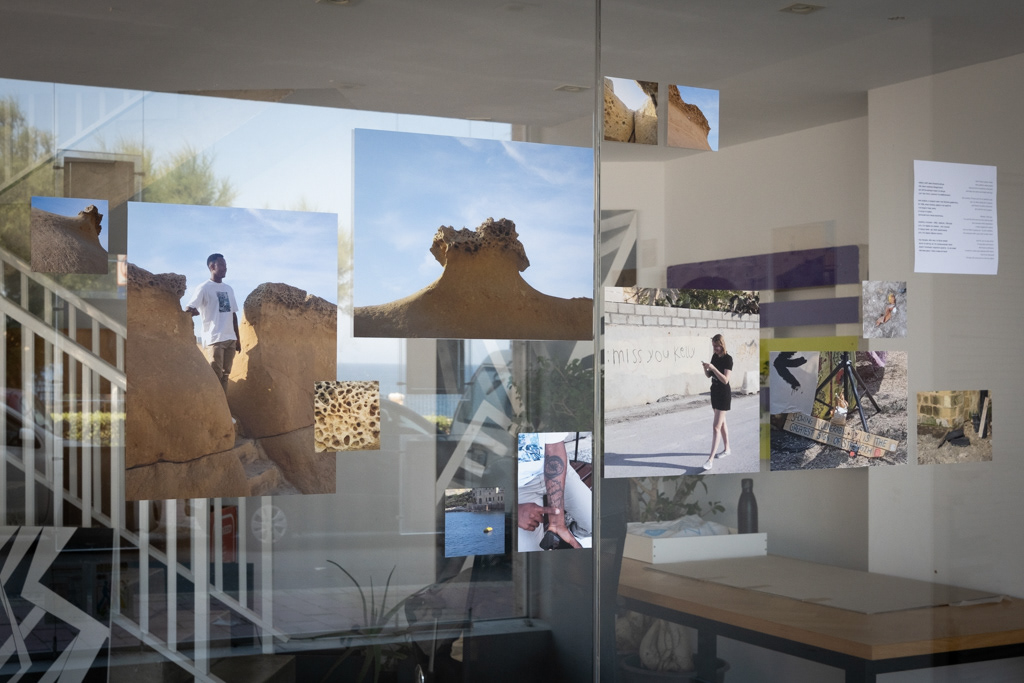 Creating a narrative thanks to the photos of various participants