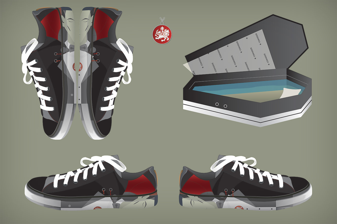 Converse All-Stars • Dracula