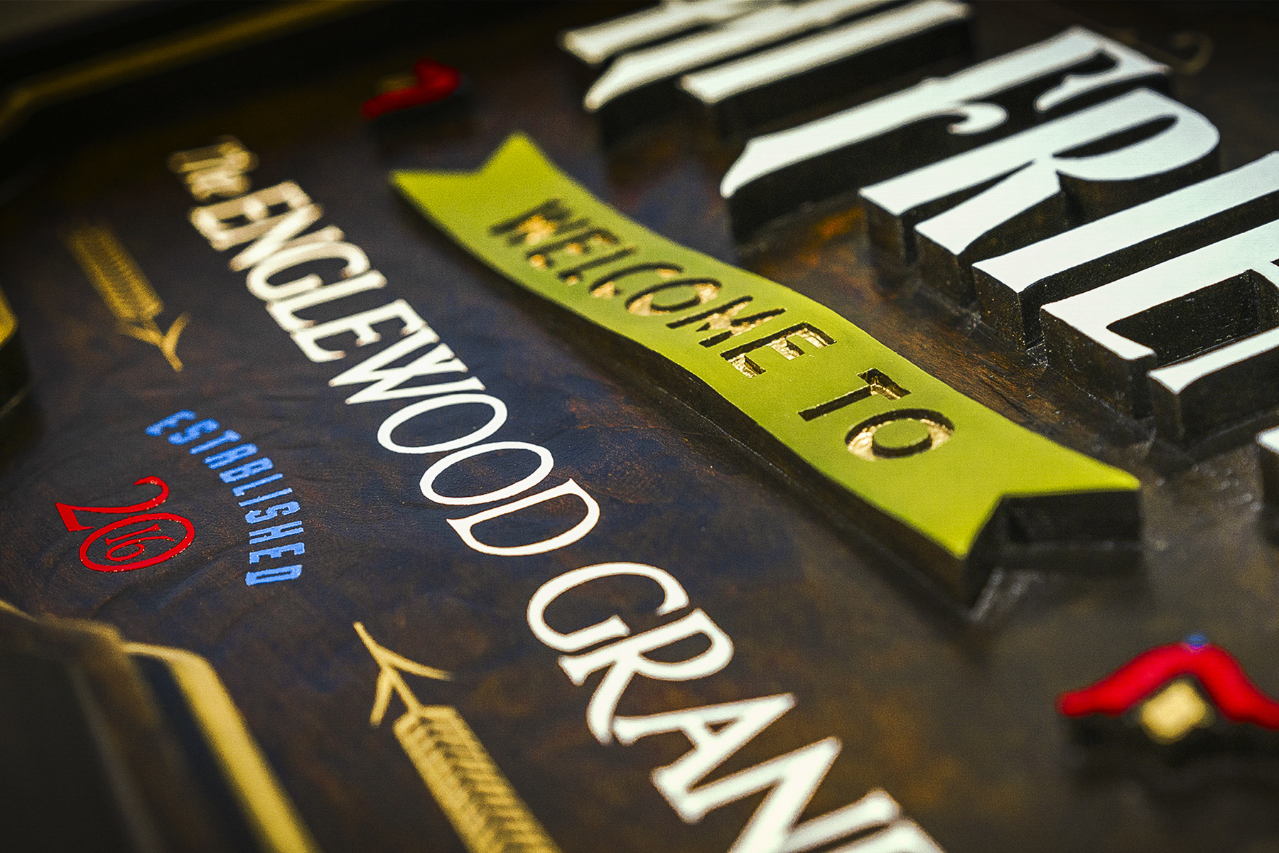 Welcome Sign • Englewood Grand • Englewood, CO
