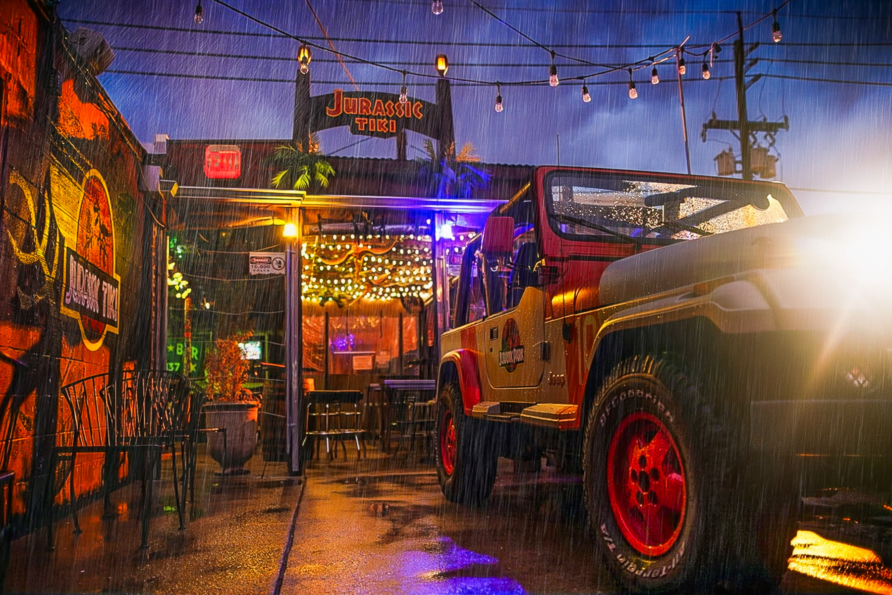 Jurassic Tiki Pop-Up • Star Bar • Denver, CO