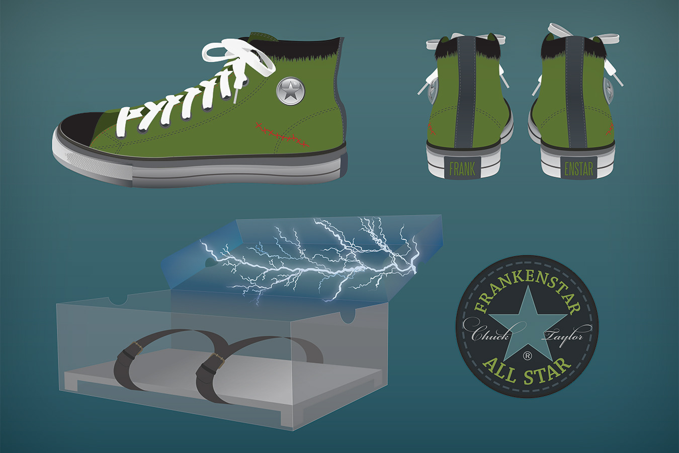 Converse All-Stars • Frankenstein