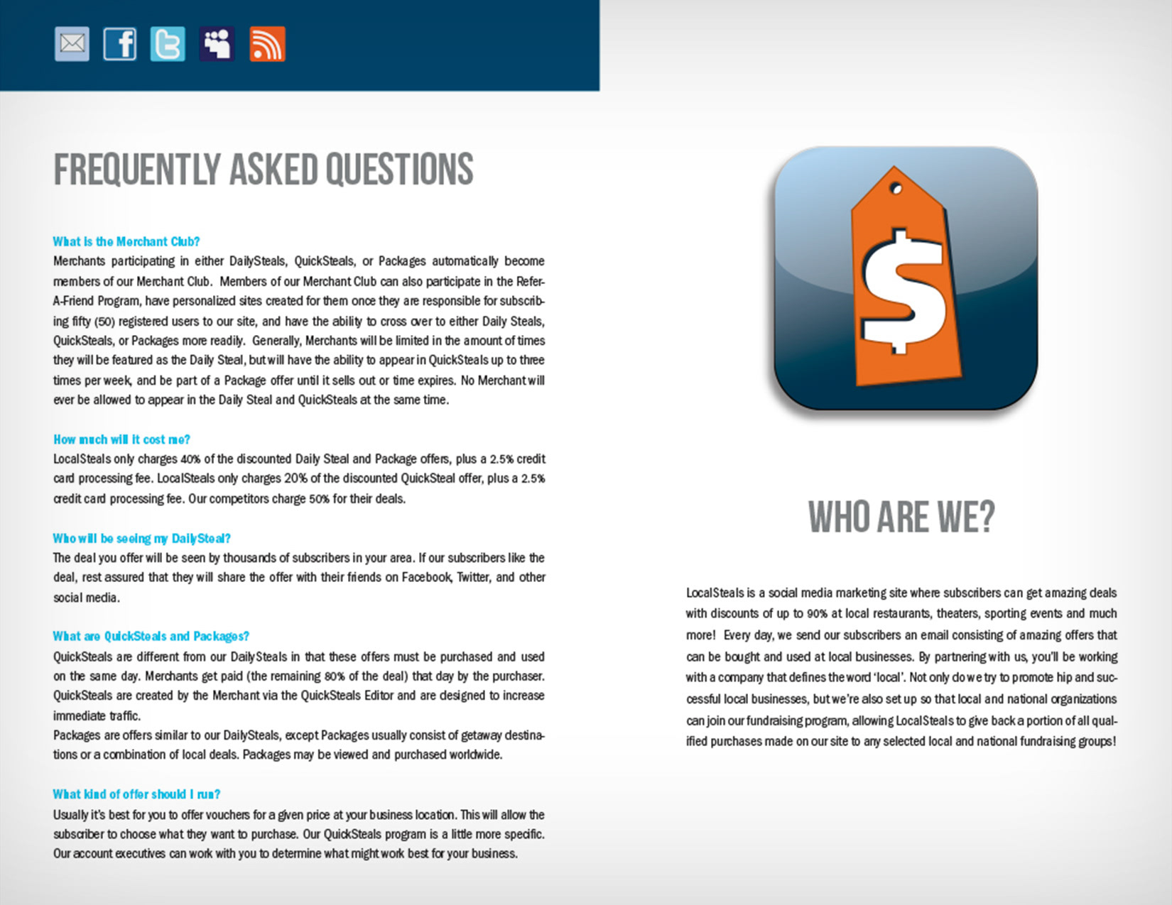 Localsteals • Client Booklet