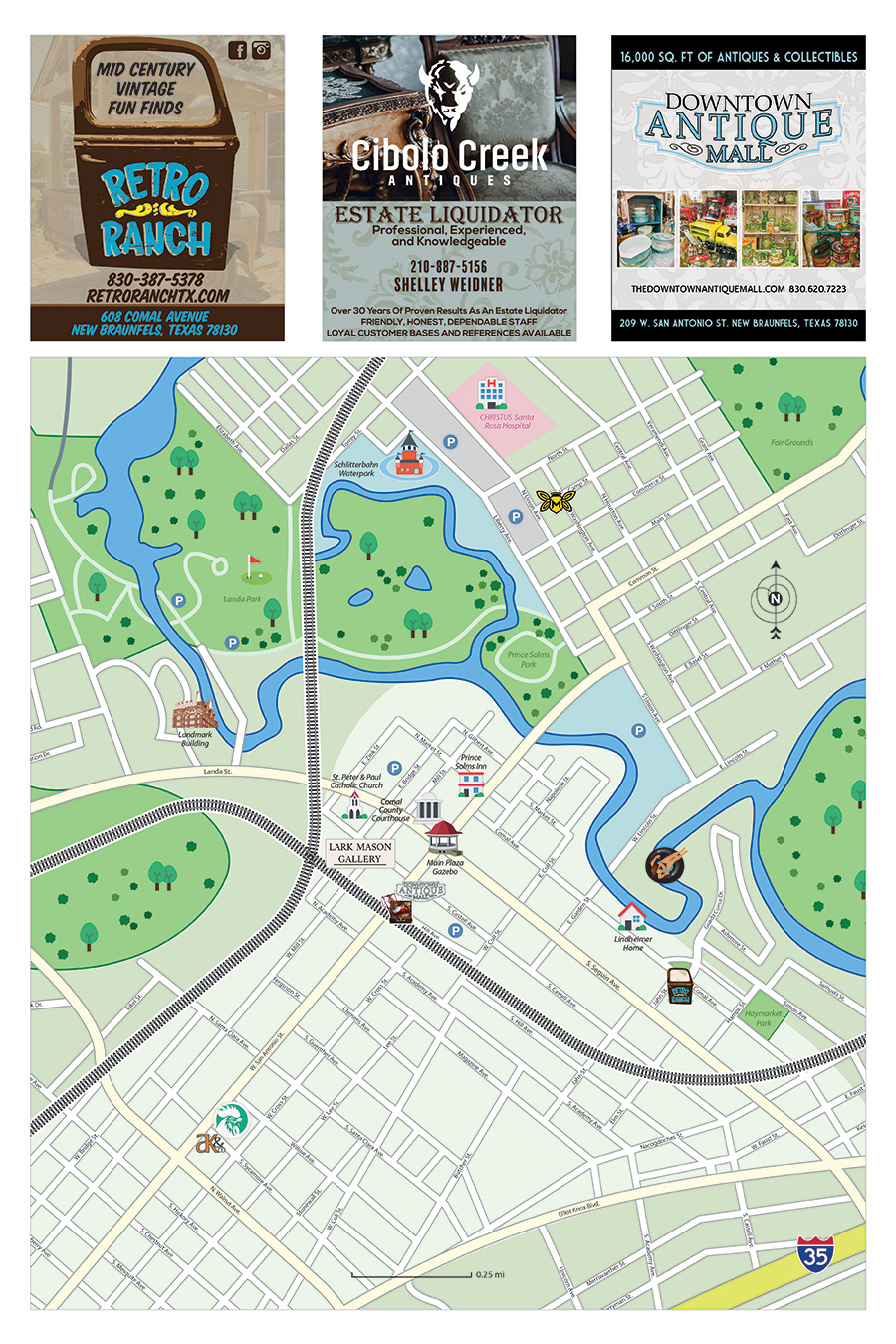 Downtown New Braunfels • Vintage New Braunfels