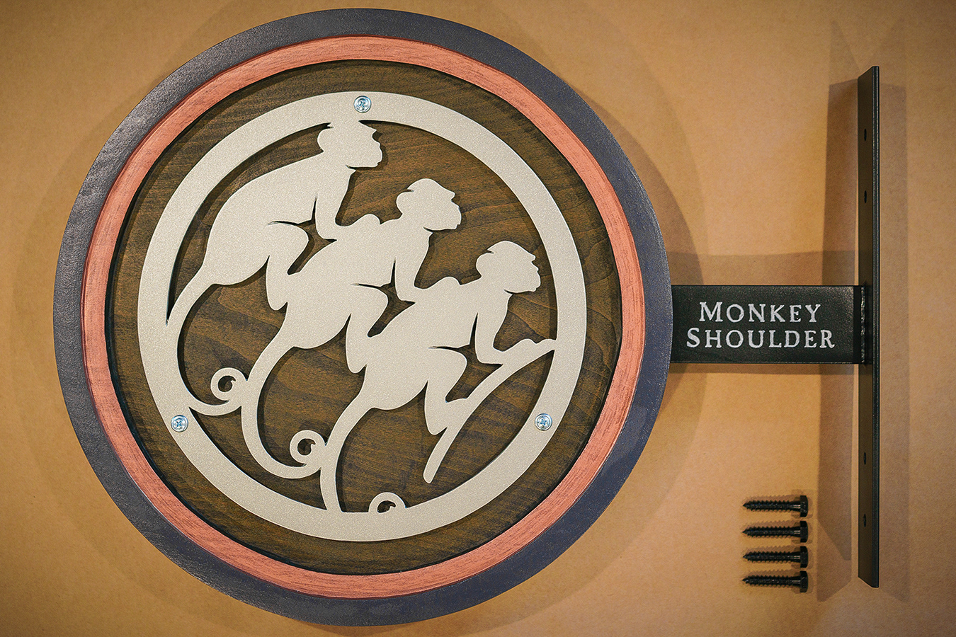 Monkey Shoulder Snug Sign • William Oliver's Publick House • Ft. Collins, CO