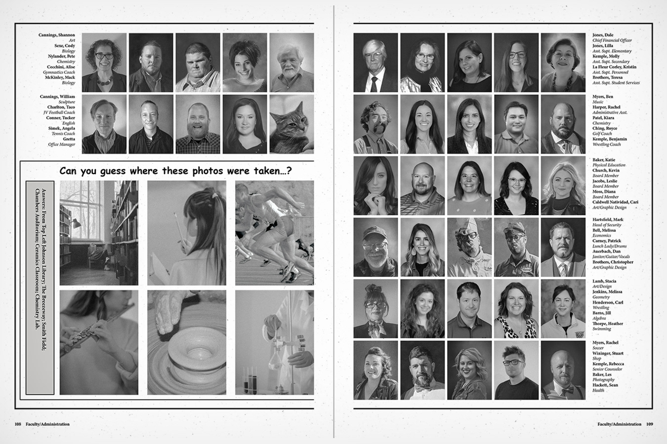 High School Yearbook Spread • The Black Keys - Wild Child Music Video (4:08)