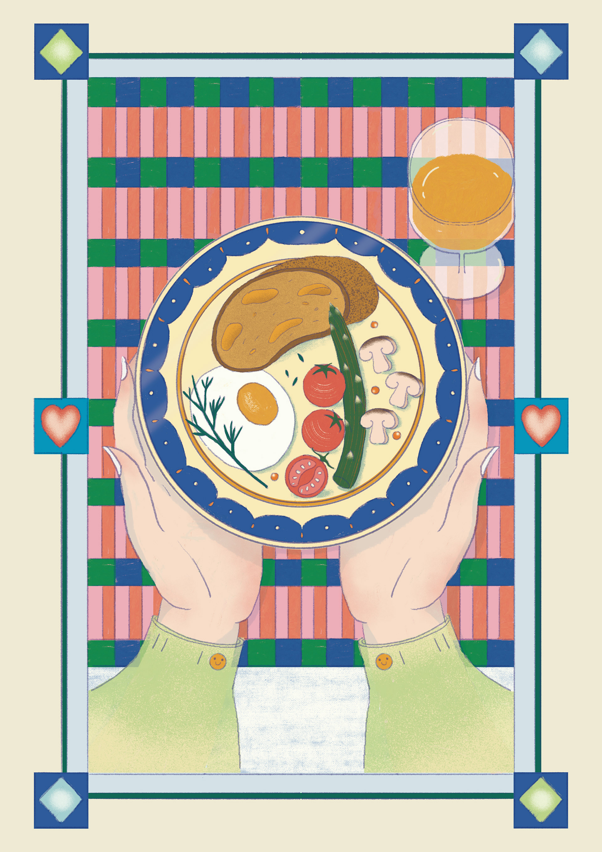 You gradually begin to learn and adopt simple yet beneficial eating habits.