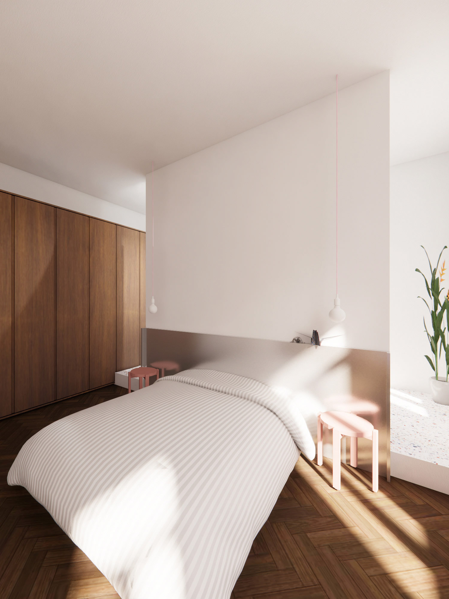 Visualisierung vom Schlafzimmer
