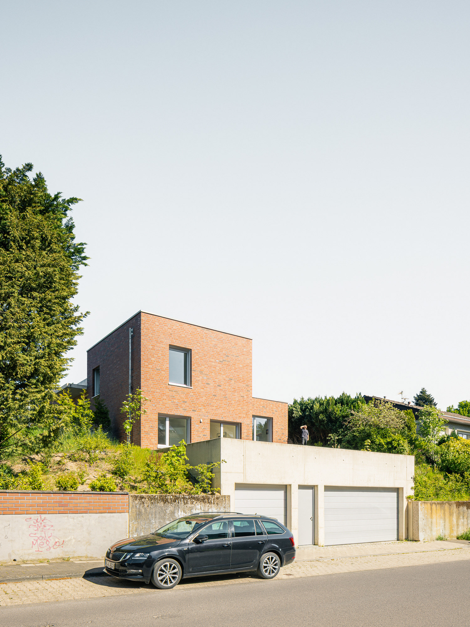 Haus mit Klinkerfassade