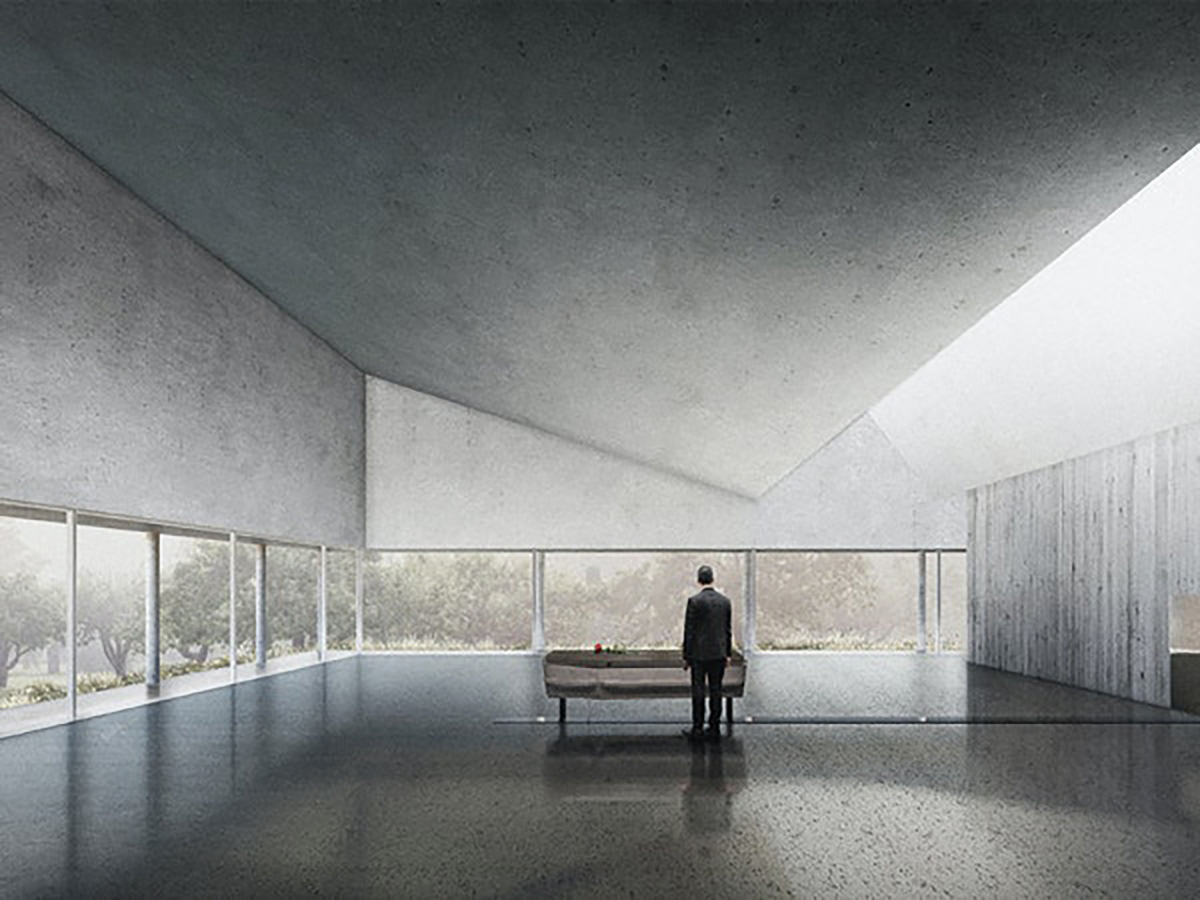 Krematorium Wien Visualisierung