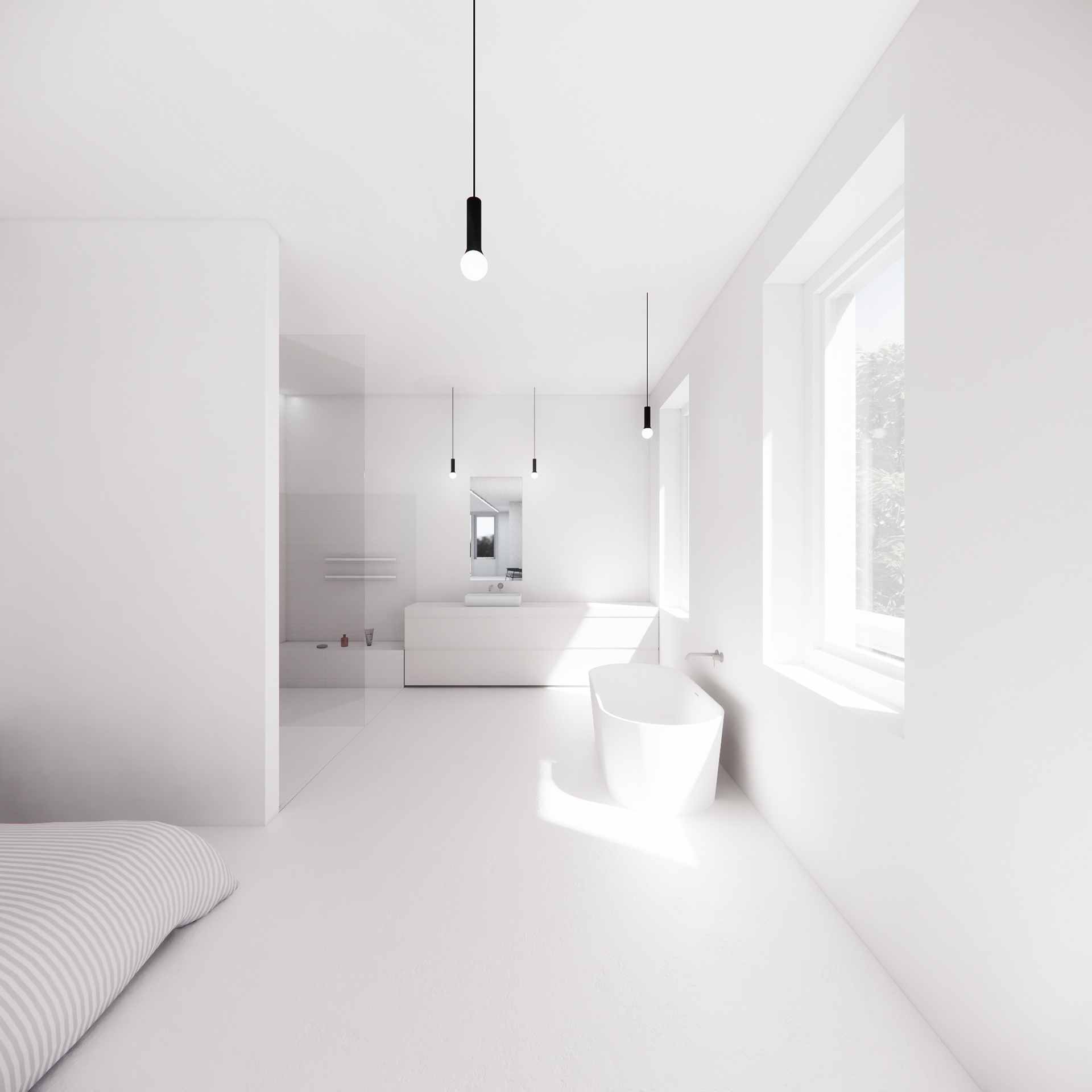 Opernring Schlafzimmer und Badezimmer