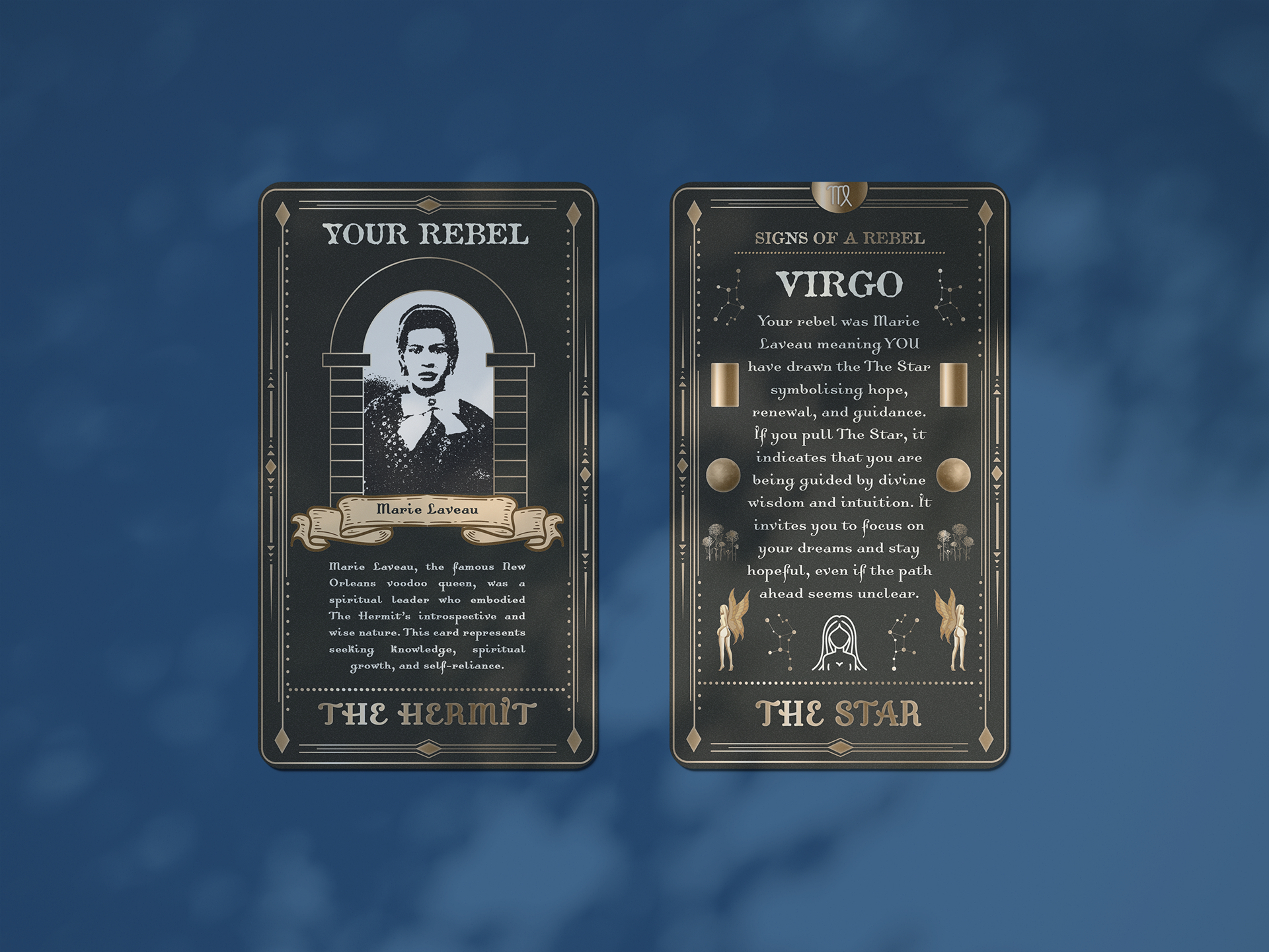 Virgo Tarot Card