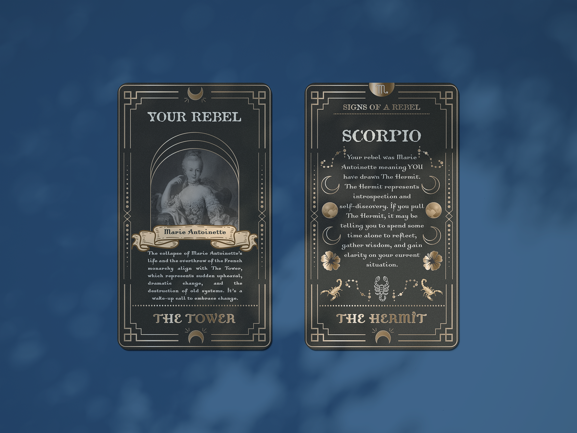 Scorpio Tarot Card