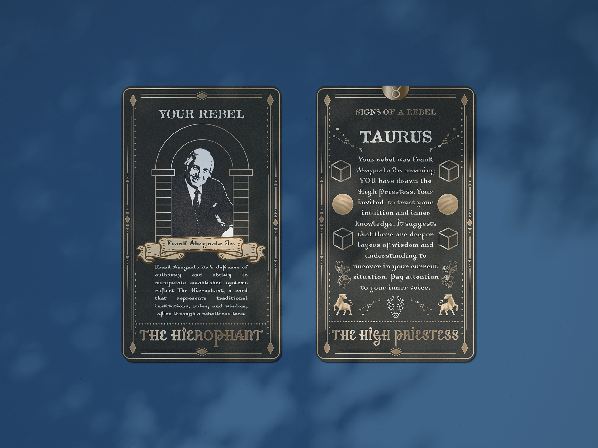 Taurus Tarot Card