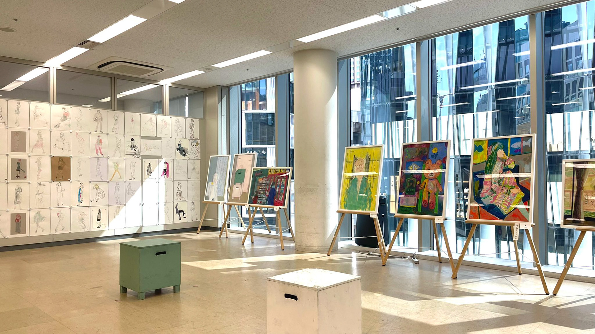 Sアトリエ展2022の様子
