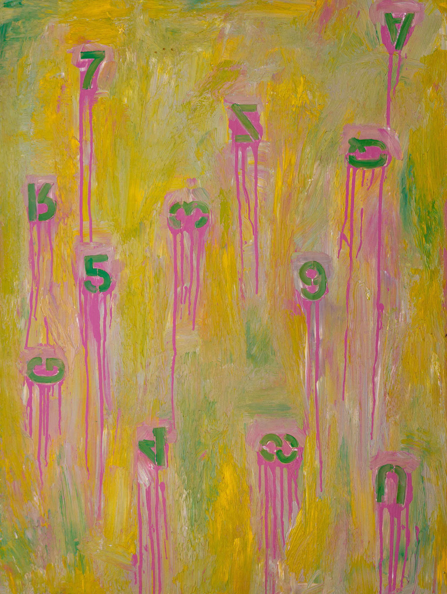 Les Fleurs du Mal (36"x 48") Acrylic on Canvas