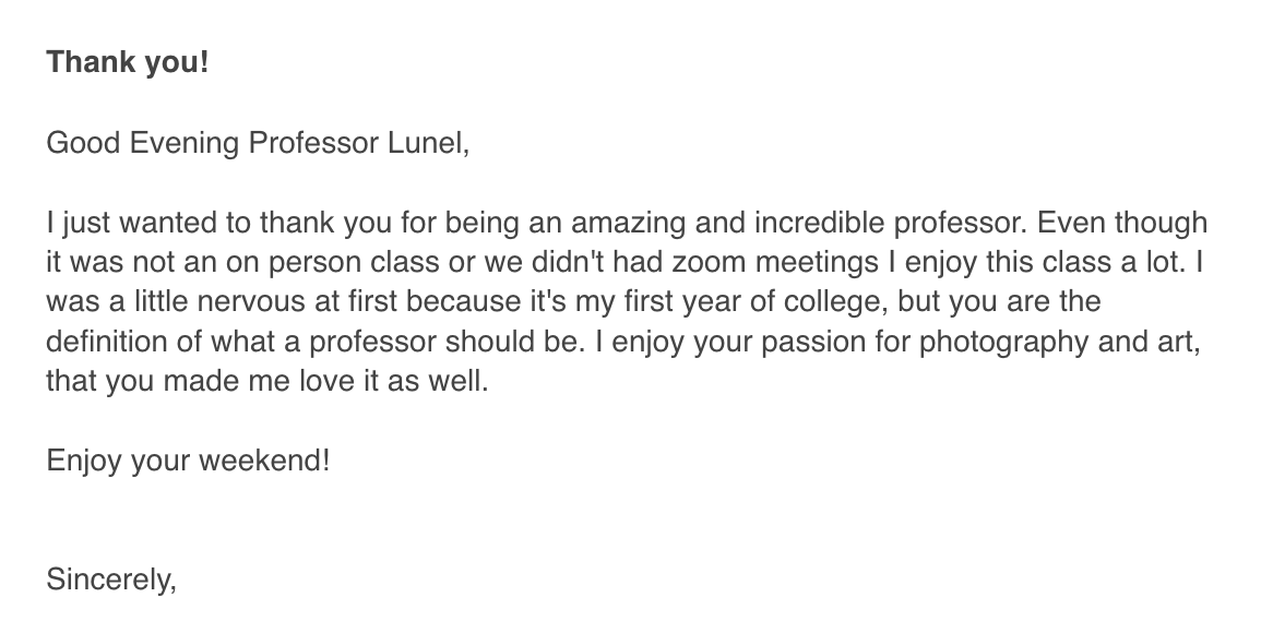 Dec. 16, 2023 - Film 1 (71713) Intro to Film Studies - Long Beach City College - Fall 2023