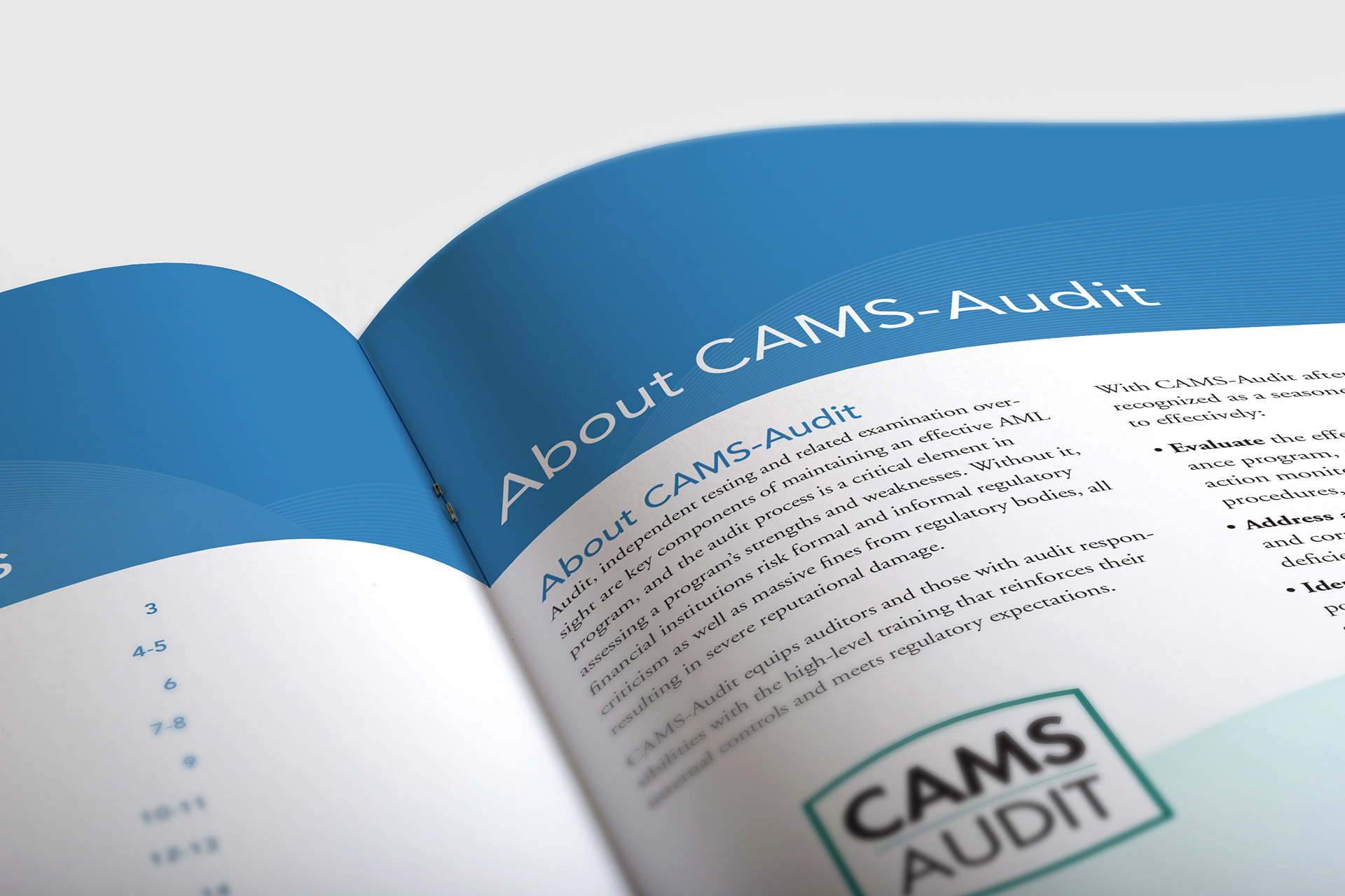 Latest CAMS Test Objectives