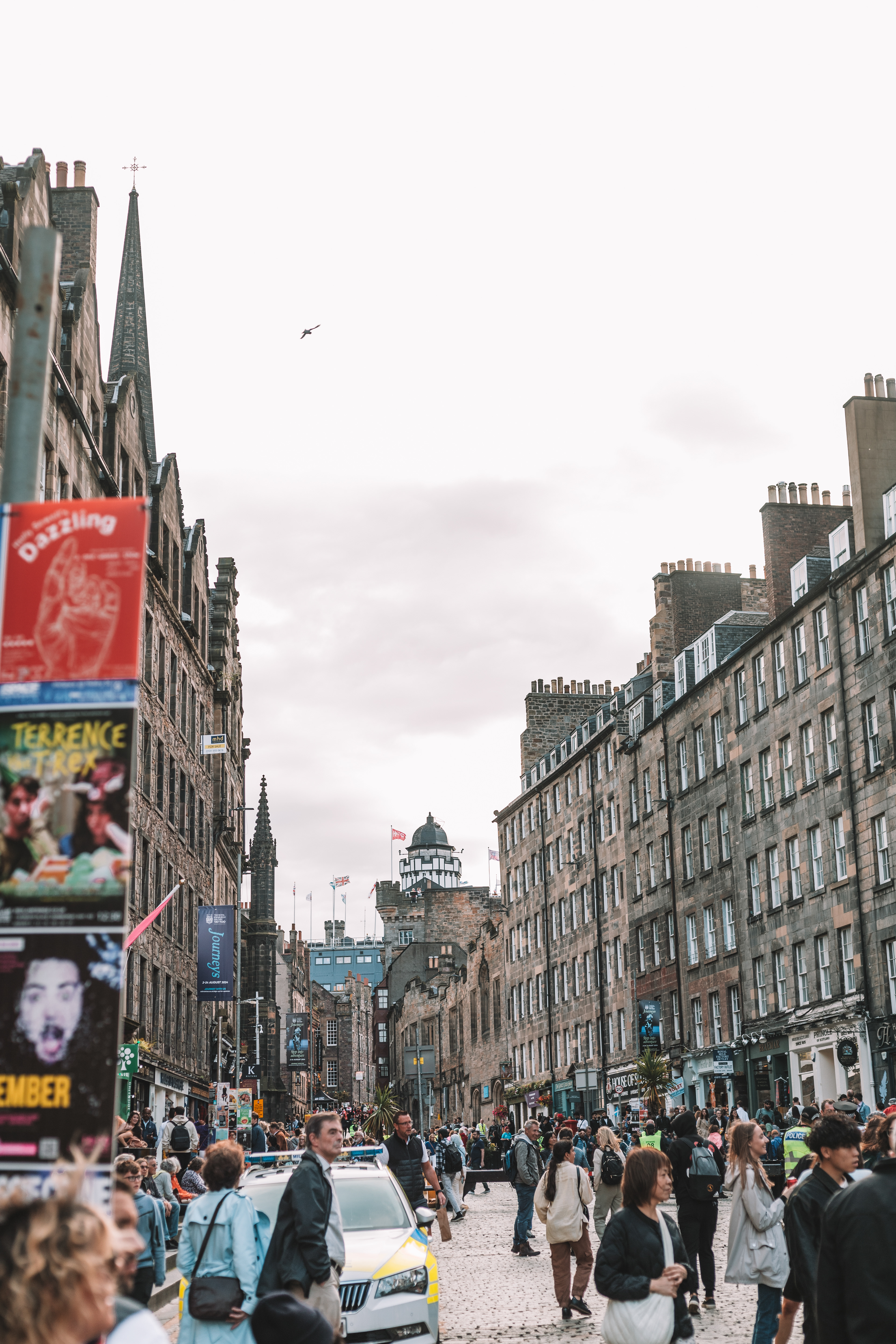 Fringe Festival Crowds, Edinburgh 2023