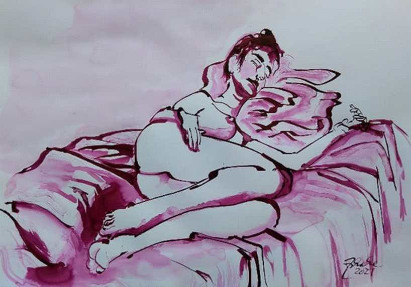 "fille bordeaux"