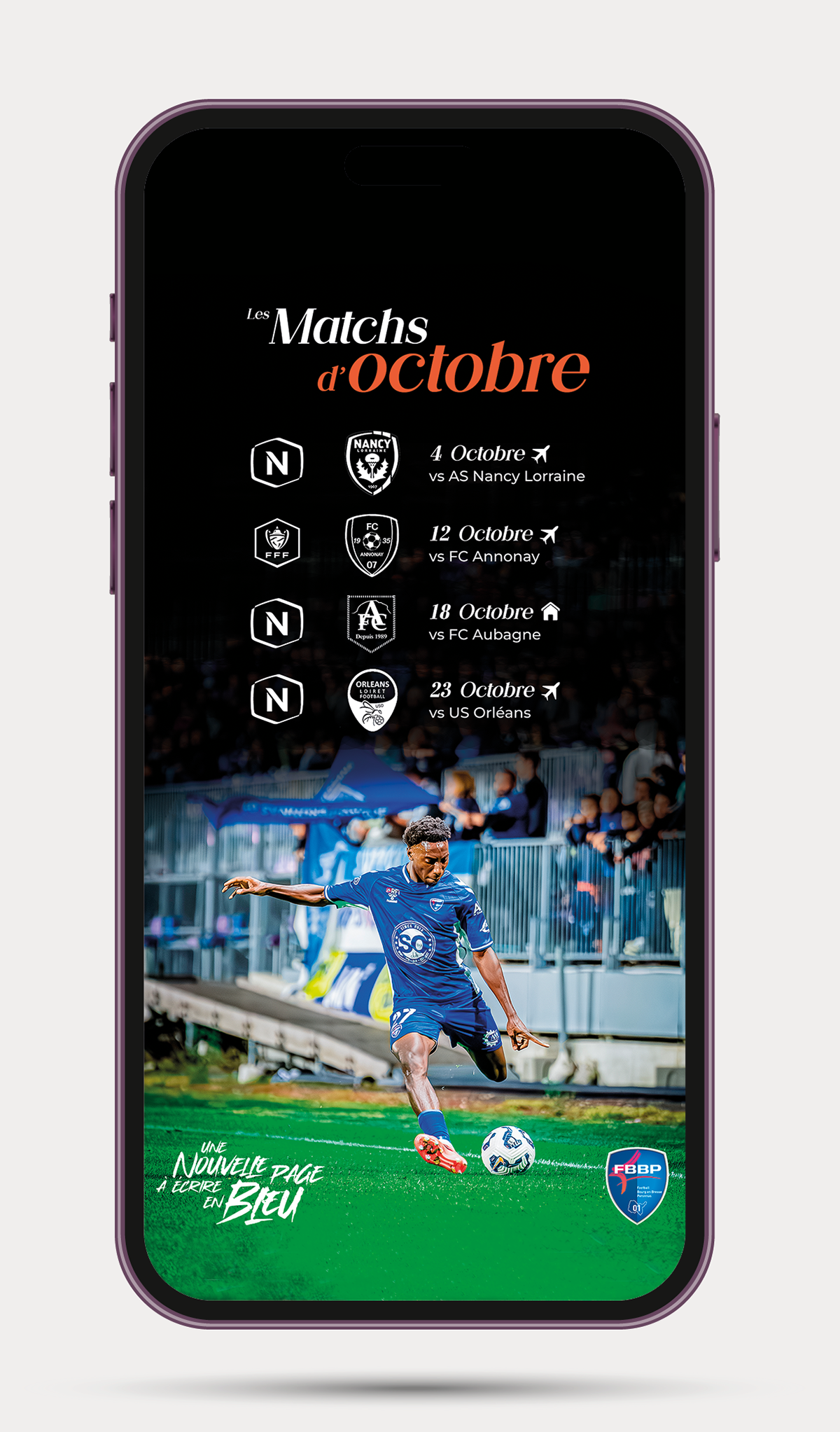 Visuel matchs du mois