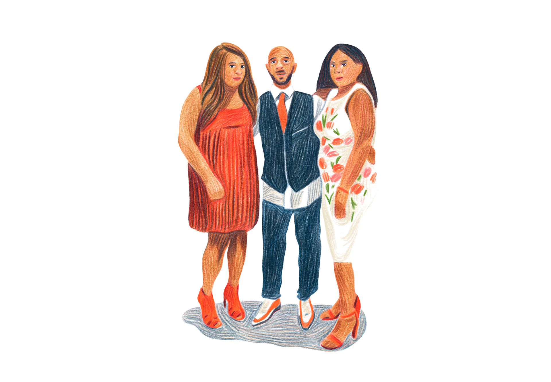 new york times caroline peron dessin crayon de couleur