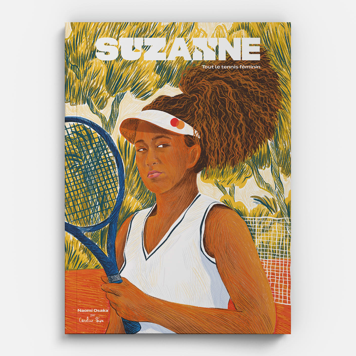 caroline péron dessin tennis naomi osaka