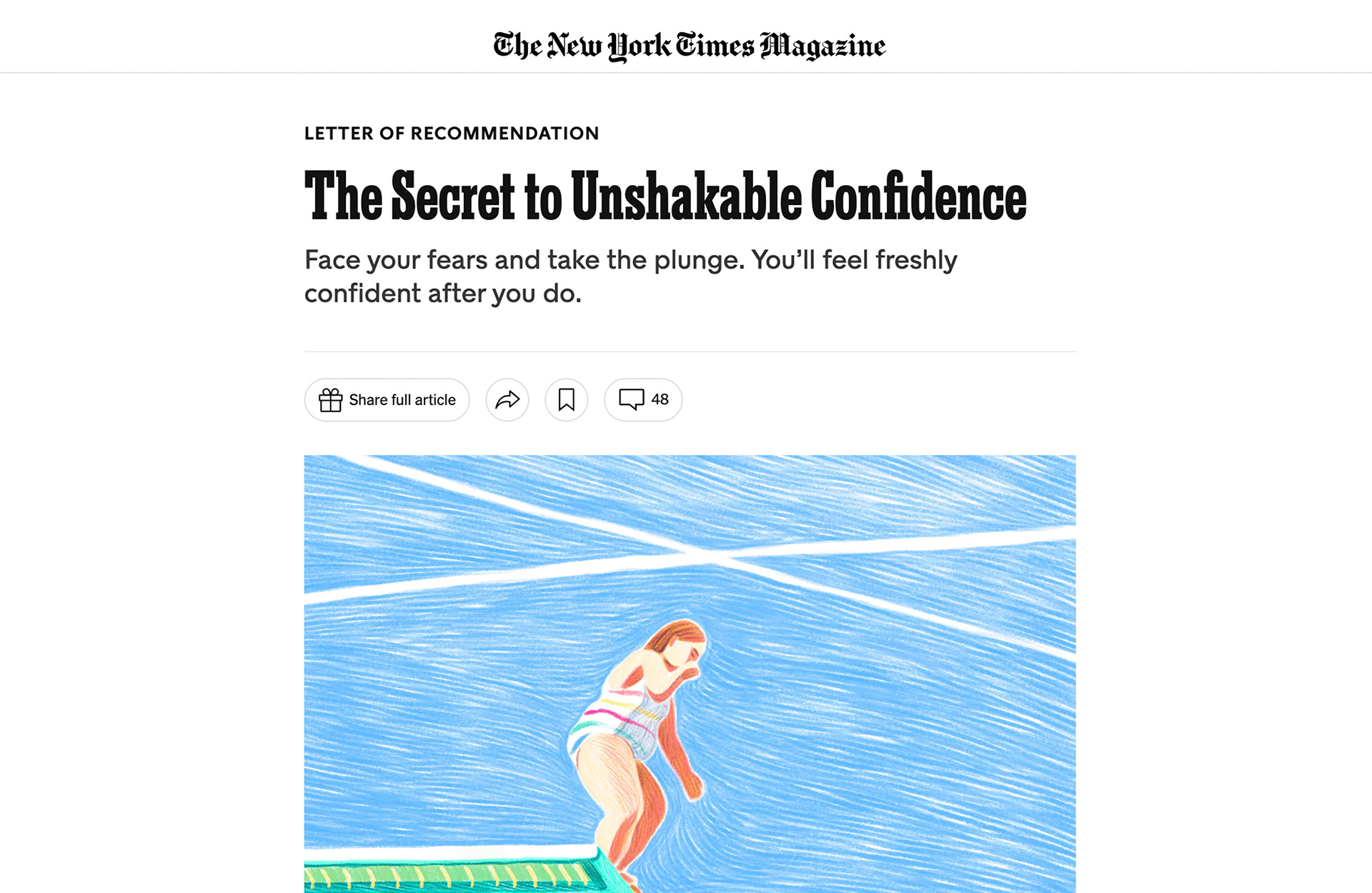New york times caroline peron dessin crayon de couleur