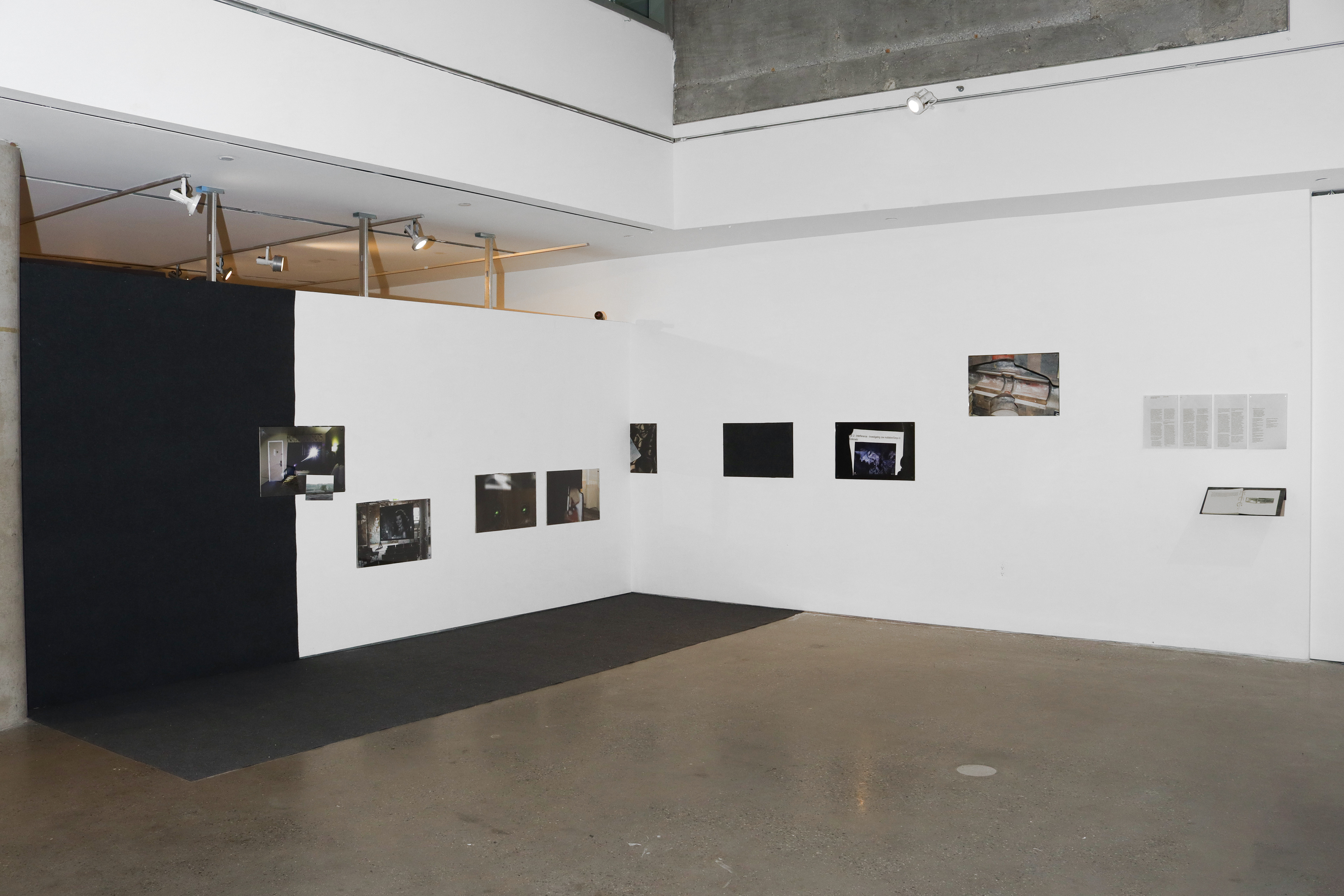 'Catching Orbital Debris (The Ohio Suite)' installation view (room 1) during 'On Air: 2023 Benjamin Menschel Fellowship Exhibition'