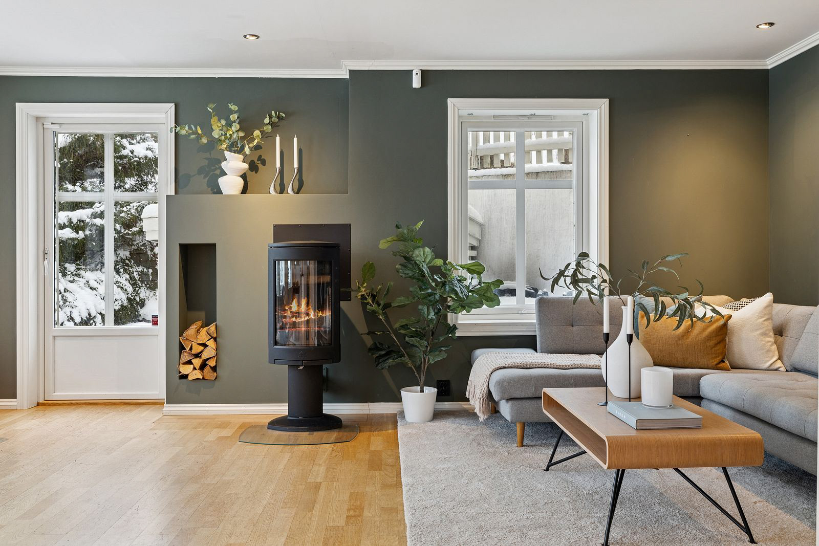 Cozy corners by the fire