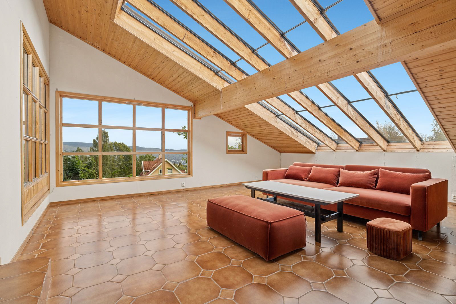 A place where sky and scenery embrace