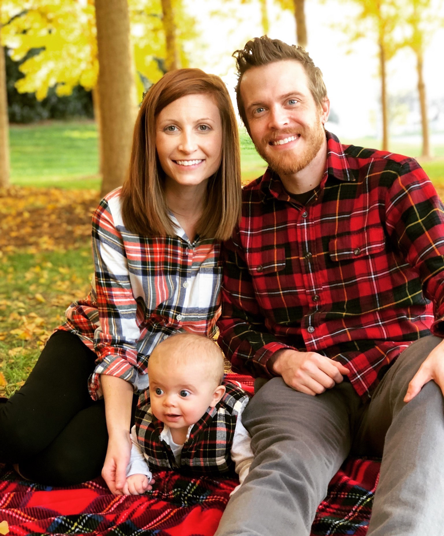 Blair McDaniel and family