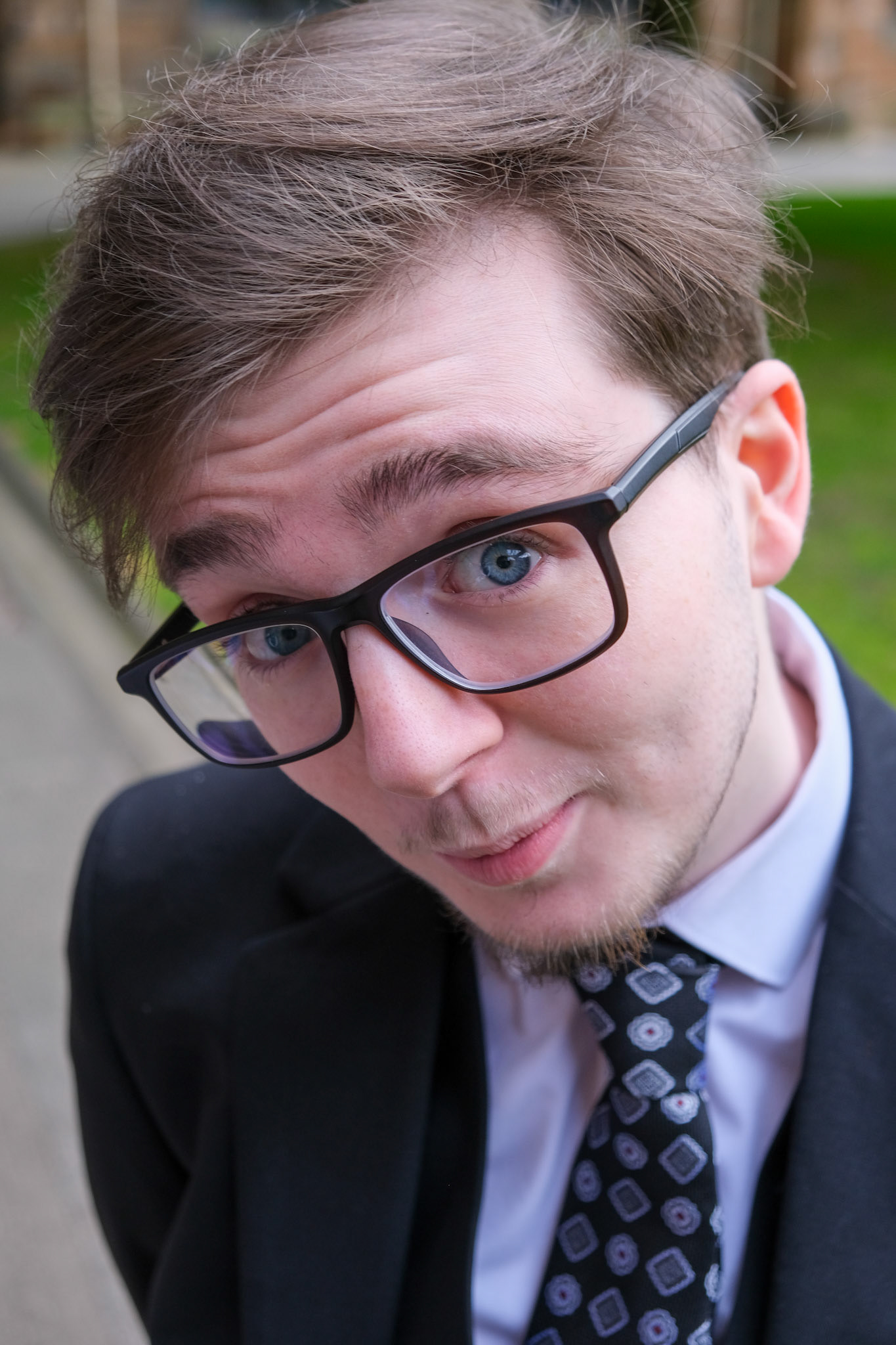 Portrait of a Scottish man