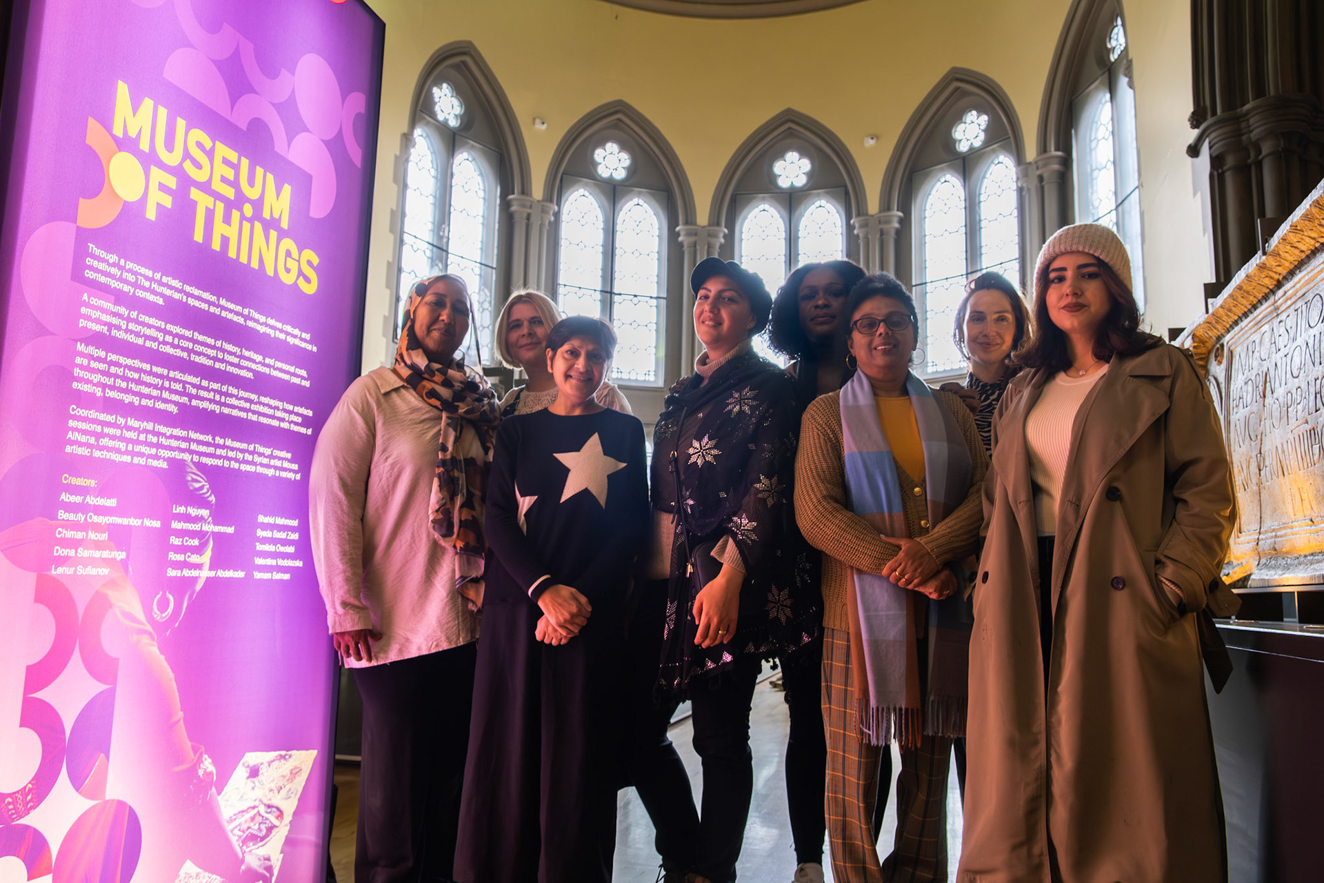 Client: Hunterian Museum, University of Glasgow – a portrait in the museum