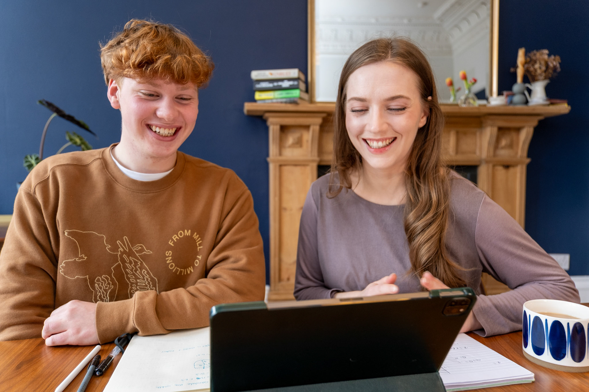 Client: Caledonia Tutors – a teacher and student