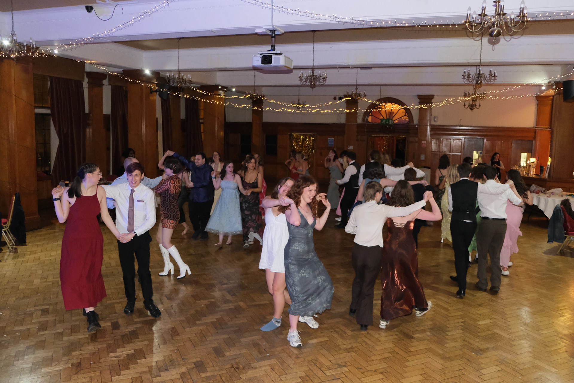 Client: Cecilian Society – dancers at a ceilidh