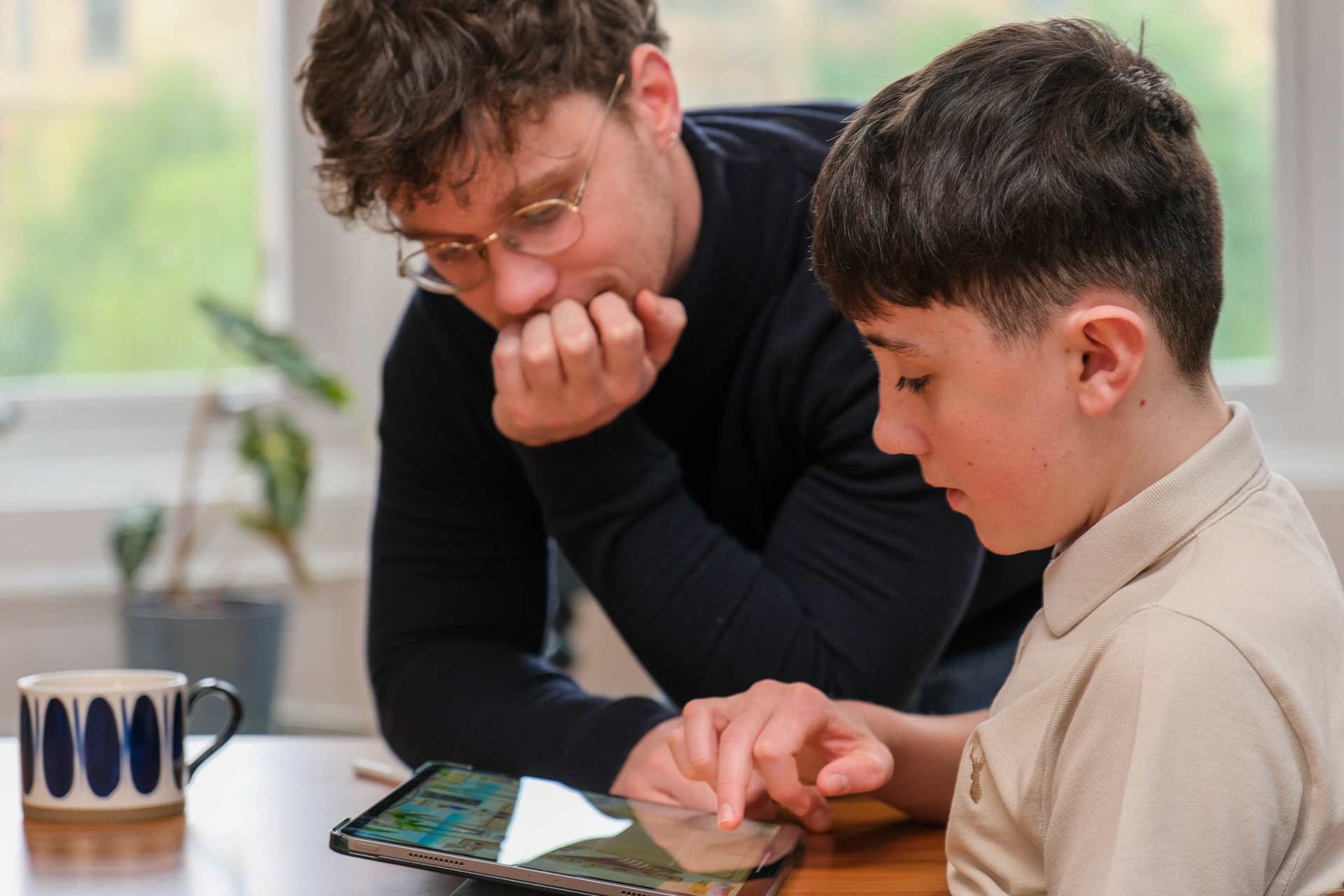 Client: Caledonia Tutors – a teacher and student
