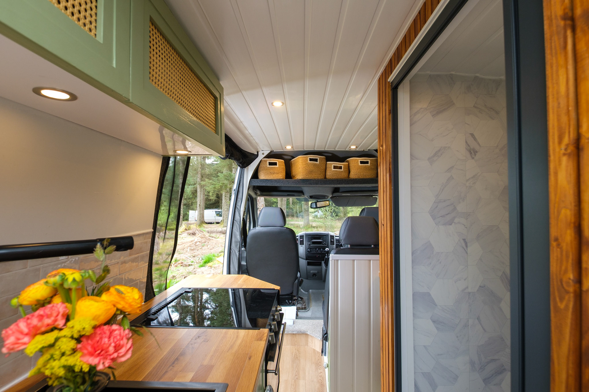 Client: via Quirky Campers – a campervan pictured in the Scottish highlands