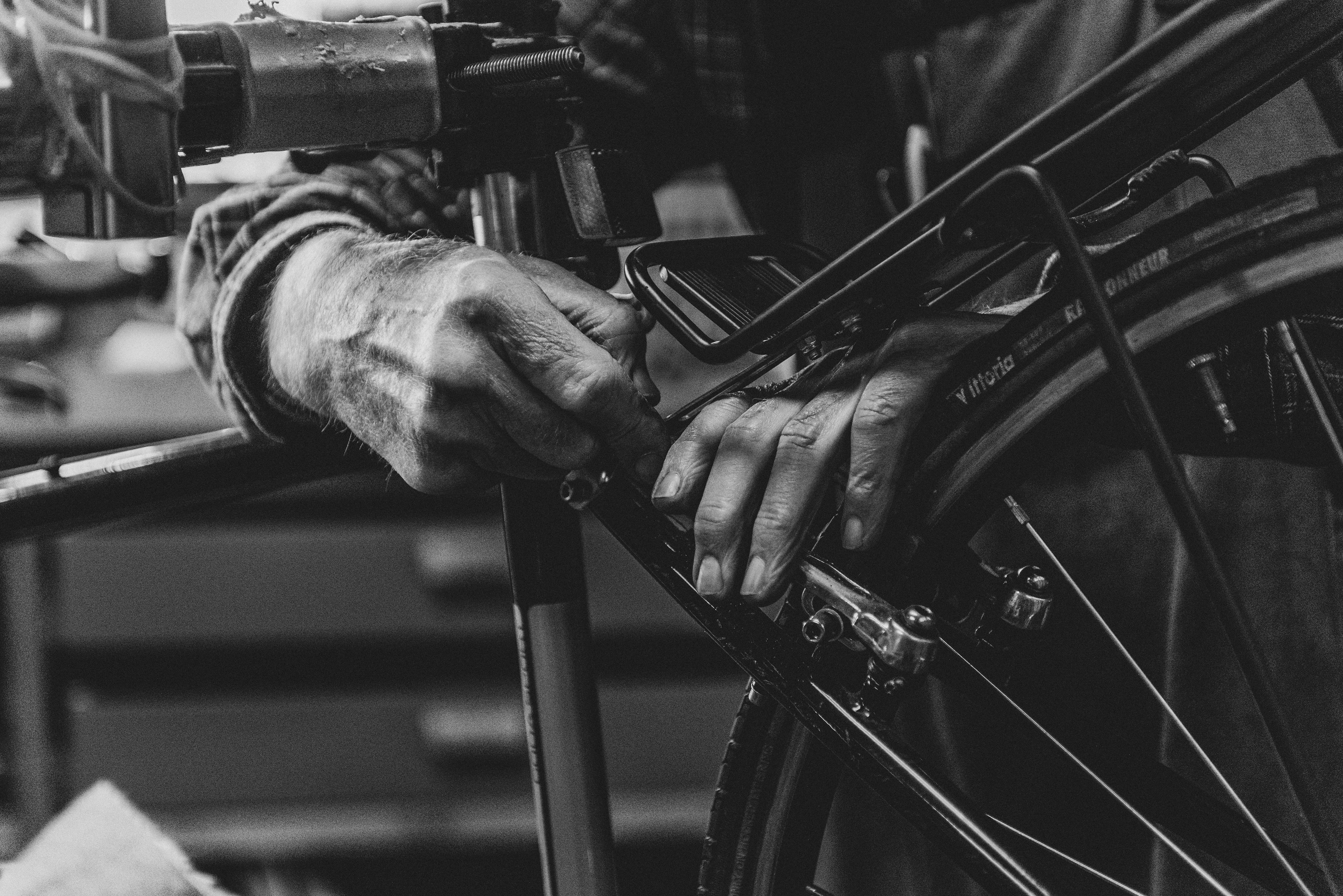 The Hands of Pedal, b/w
